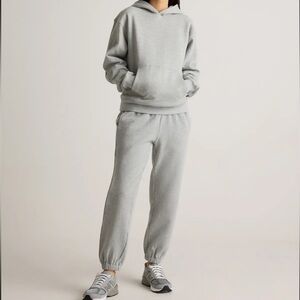 Quince Heavyweight Fleece Boyfriend Sweatpants Size M